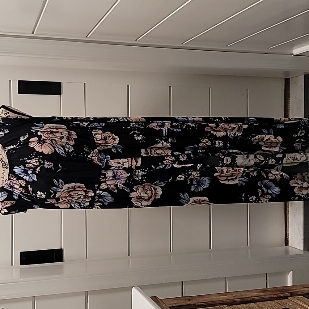 Toxik Maxi With Long Split & Shorts Under